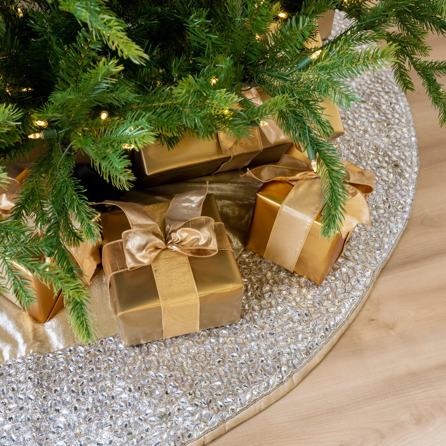 Telluride Fir Tree Pre-Lit Multi Color LED Lights