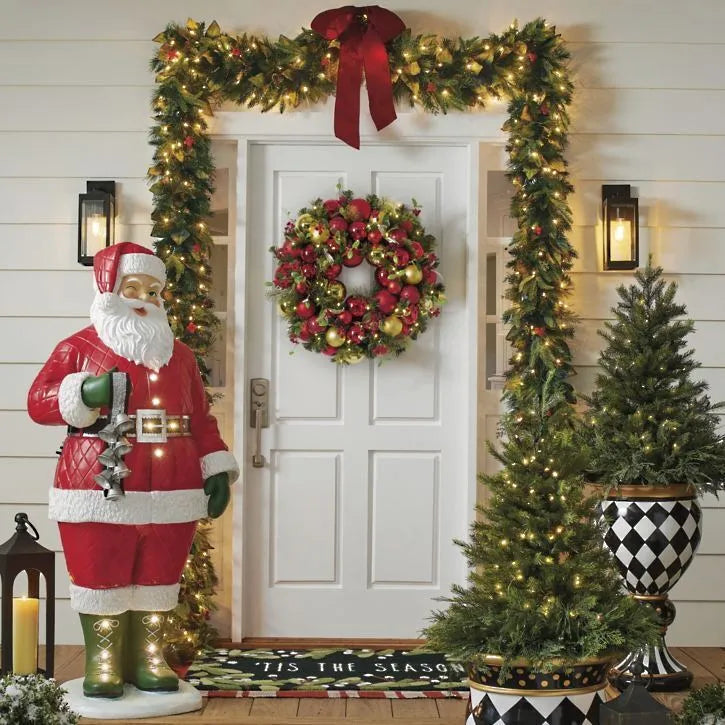 Animated Greeting Santa