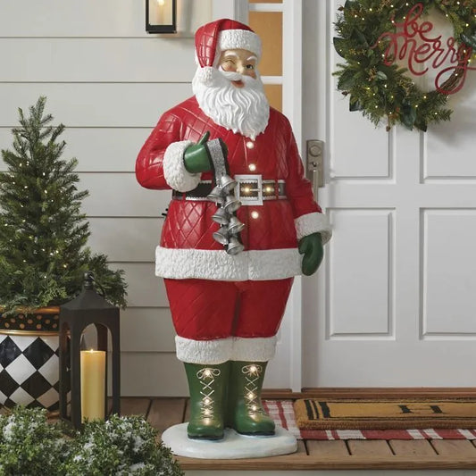 Animated Greeting Santa