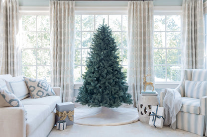 7' Tribeca Spruce Blue Artificial Christmas Tree Unlit